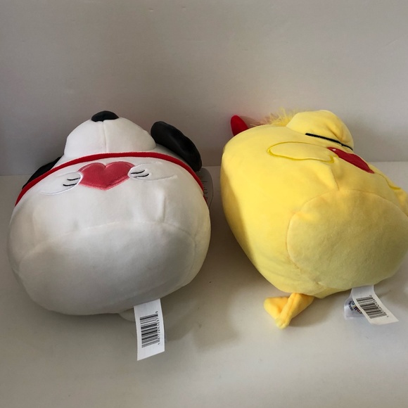 Squishmallows Valentine's Day SNOOPY WOODSTOCK Peanuts 8" Plush Stuffed Animals - Picture 10 of 12